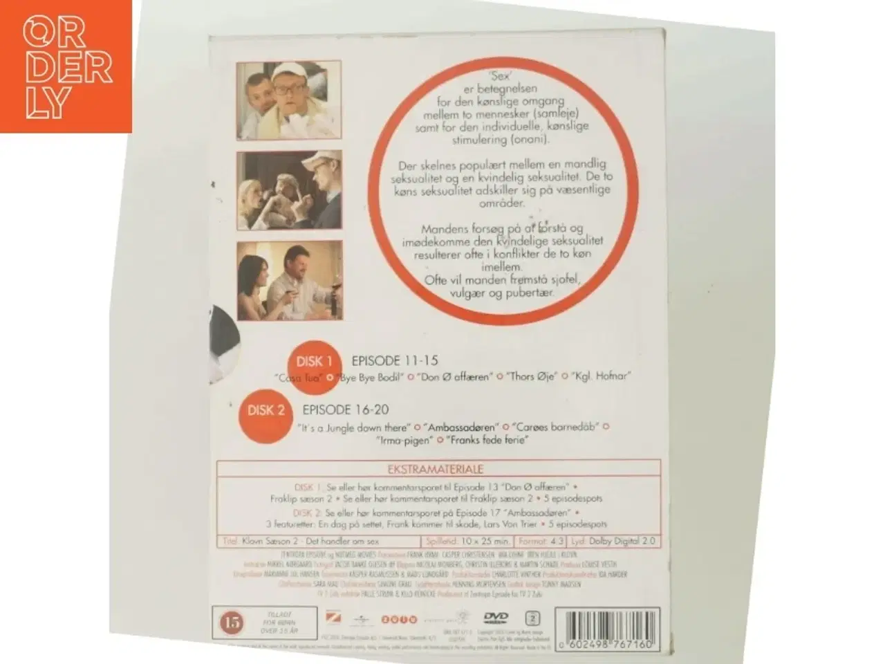 Billede 3 - Klovn - Sæson 2 - det Handler Om Sex med Casper Christensen (DVD)