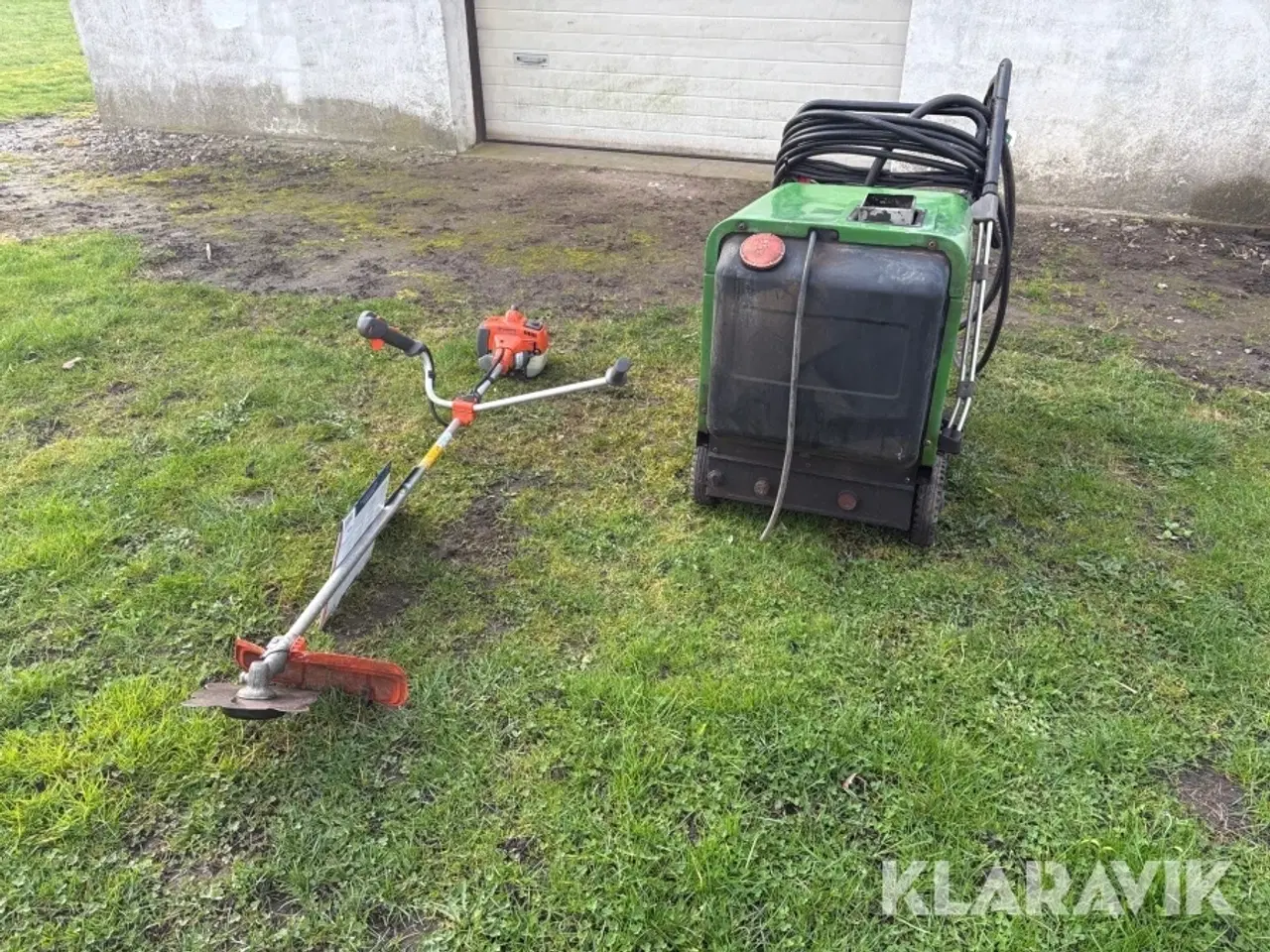 Billede 8 - Hedvandsrenser og buskryder Gerni 2400 og Husqvarna 325R