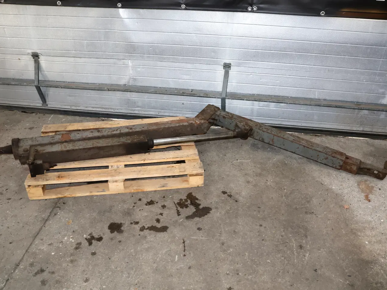 Billede 6 - Hydraulisk kran, ikke afprøvet, stand ukendt.