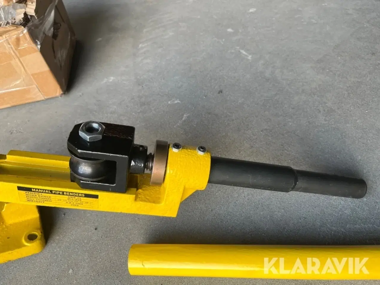 Billede 3 - Rørbukker Manuel Pipe Bender SWG-25
