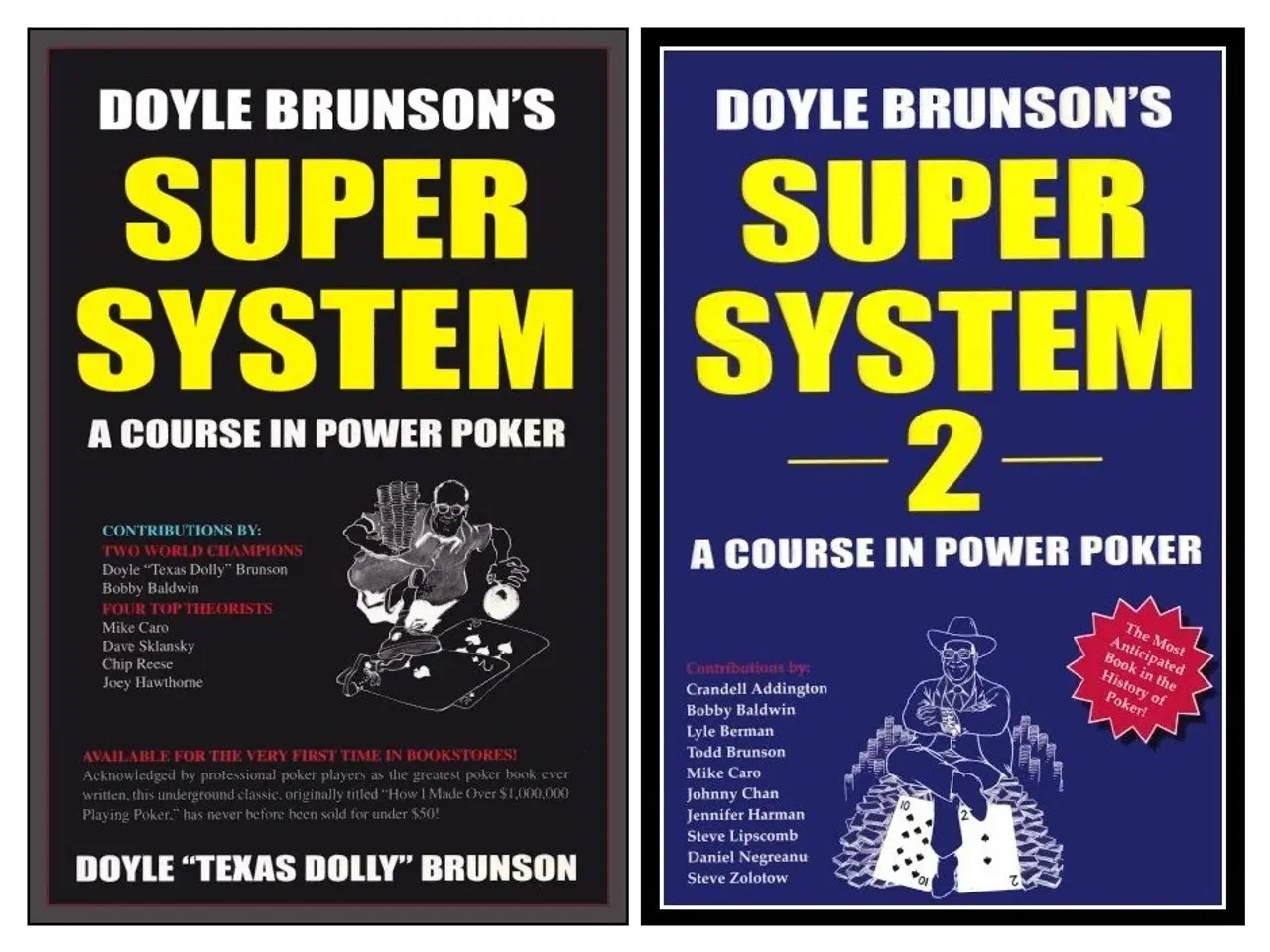 Billede 1 - Doyle Brunson's Supersytem 1+2