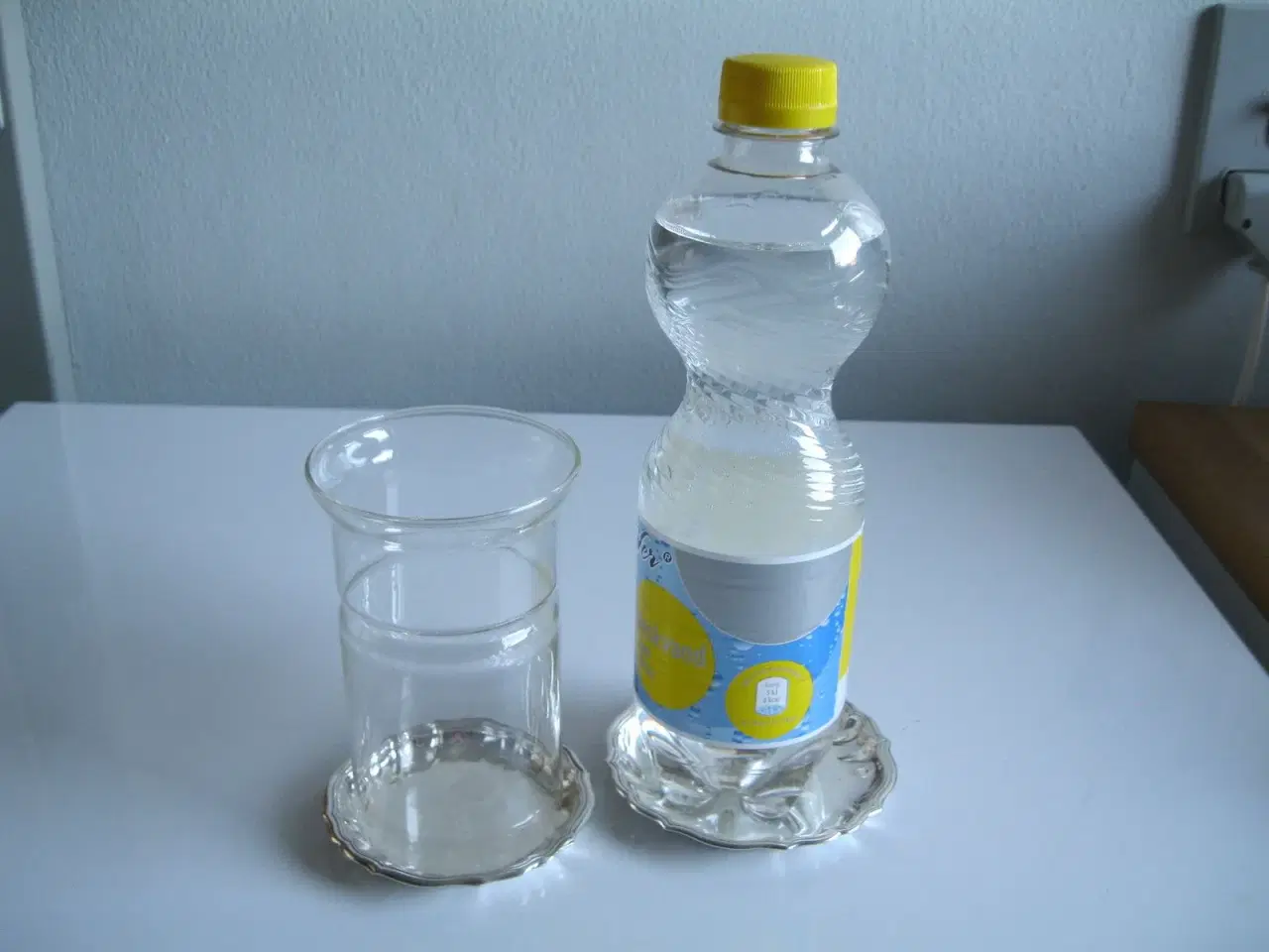 Billede 4 - Glas/flaske-bakker fra Cohr sølvplet