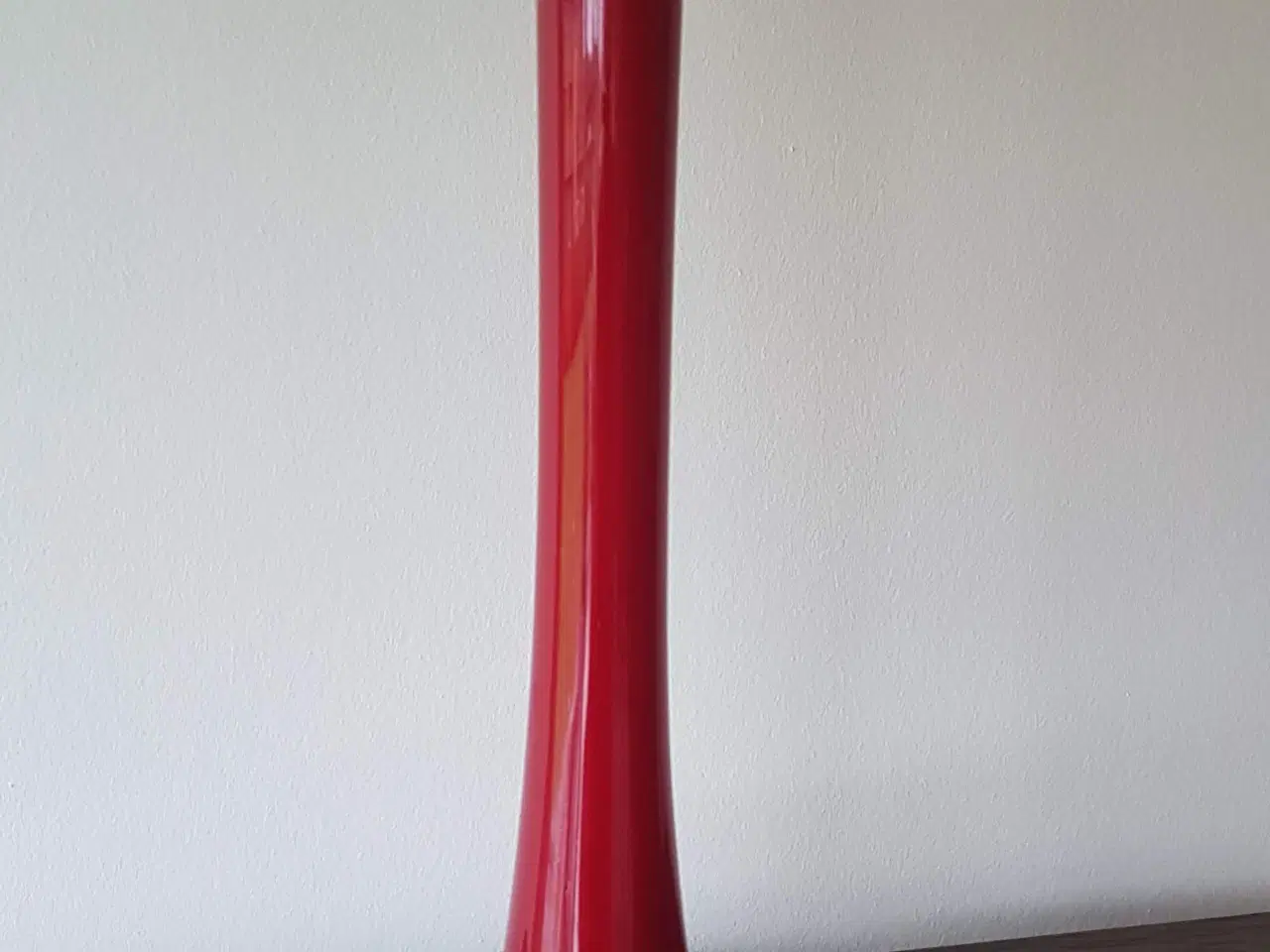 Billede 1 - Høj glasvase