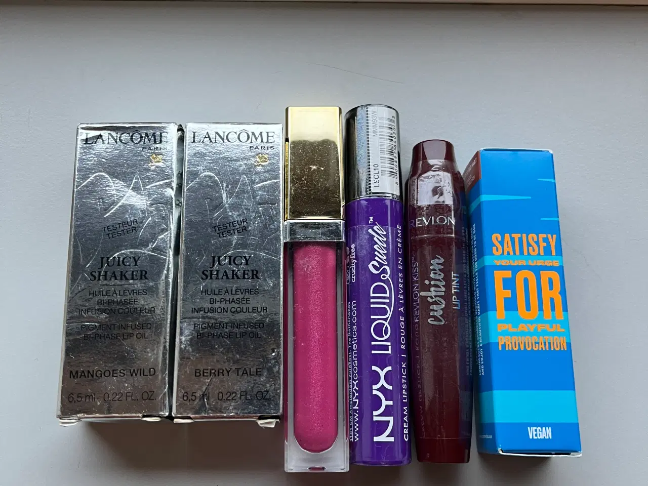 Billede 1 - Læbeprodukter, Lancôme, NYX mm