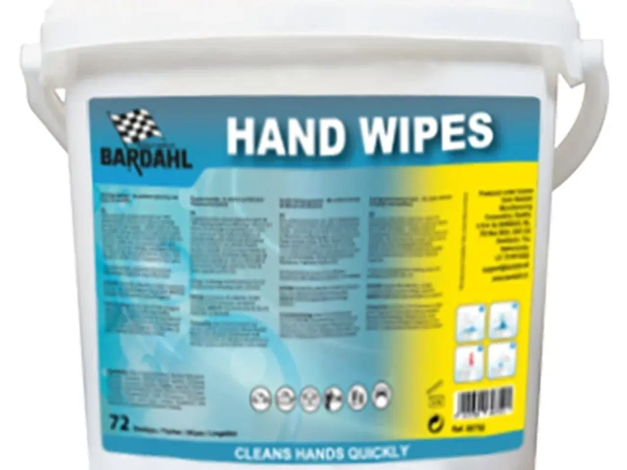 Billede 1 - Bardahl Håndrens Servietter Spand