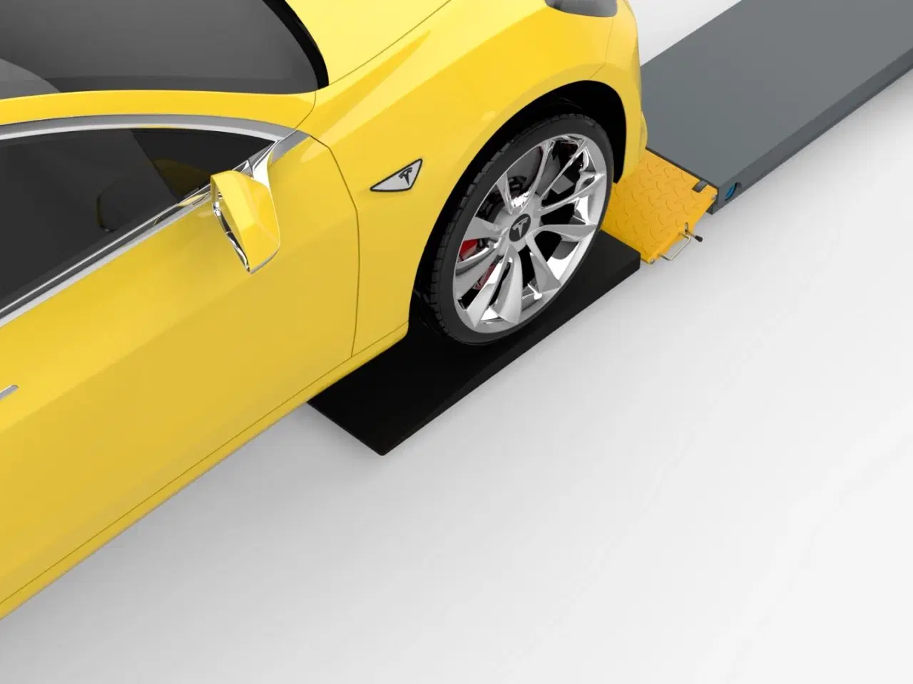 Billede 1 - Opkørselsramper til sænkede biler (4 stk)