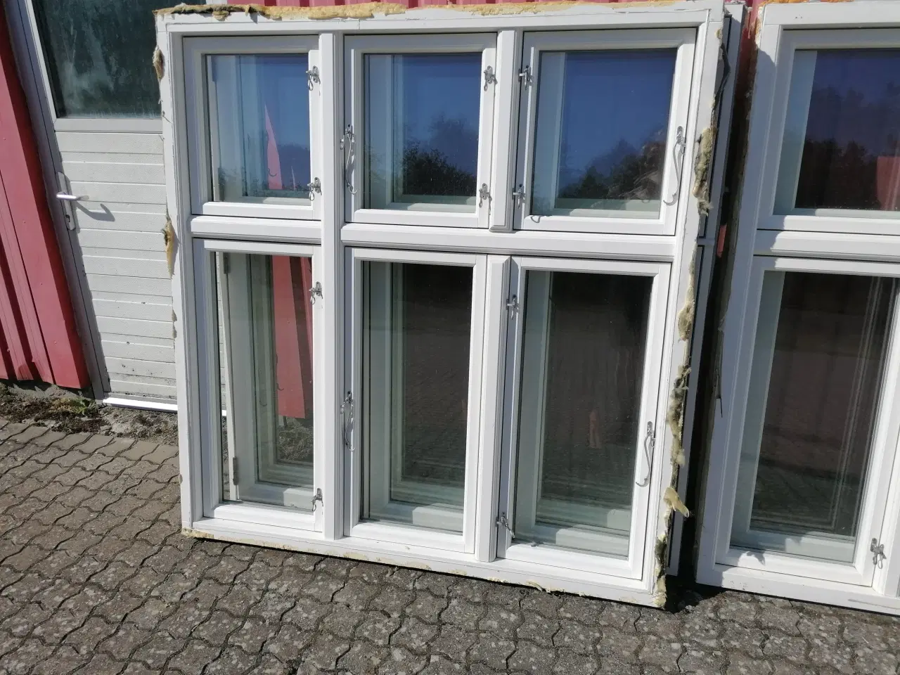 Billede 6 - 3 Fags Dannebrogsvinduer Træ/Alu BxH 158x166