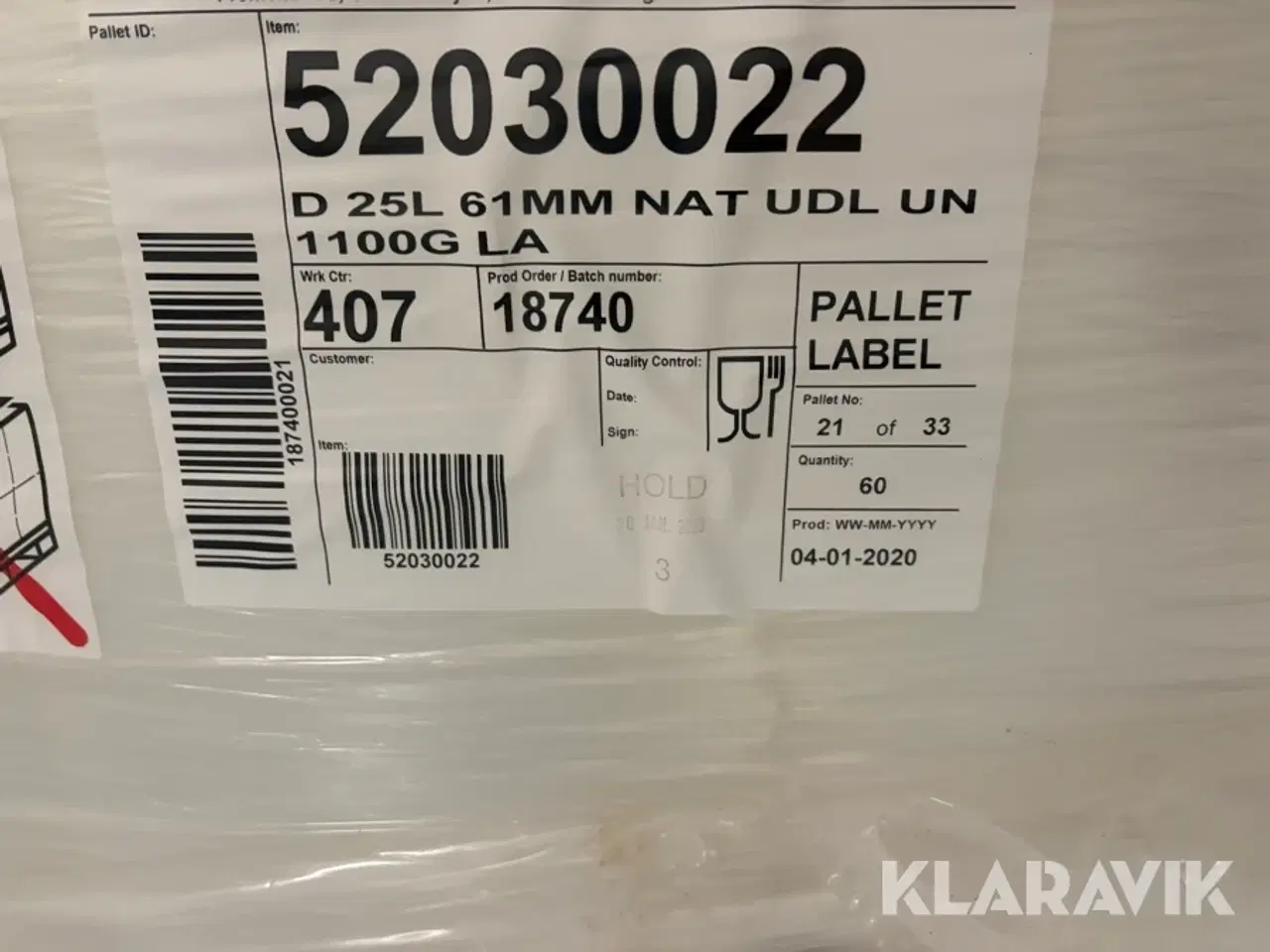 Billede 9 - Plastikflasker Promens - 7,5 paller af 60 stk