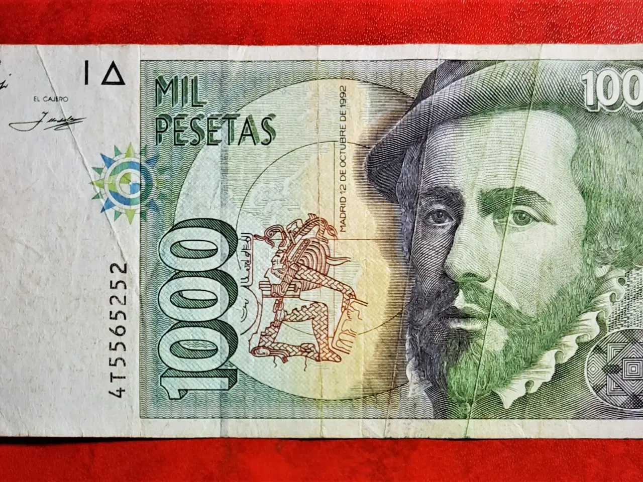Billede 3 - SPANIEN SPAIN 100 PESETAS 1970 + 1000 PESETAS 1992
