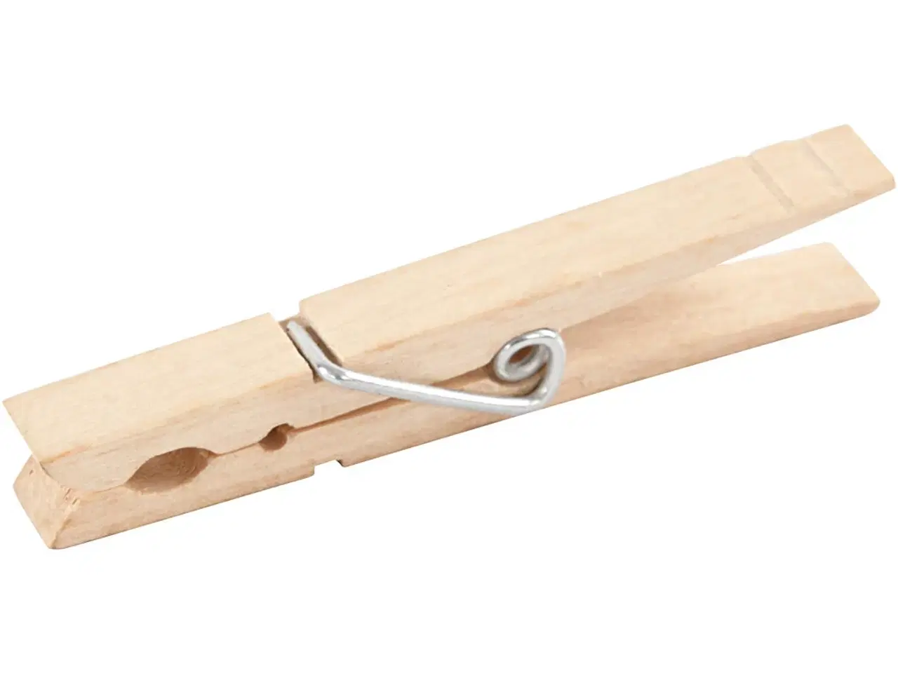 Billede 1 - Holdbare Tøjklemmer i Træ - 150 stk.