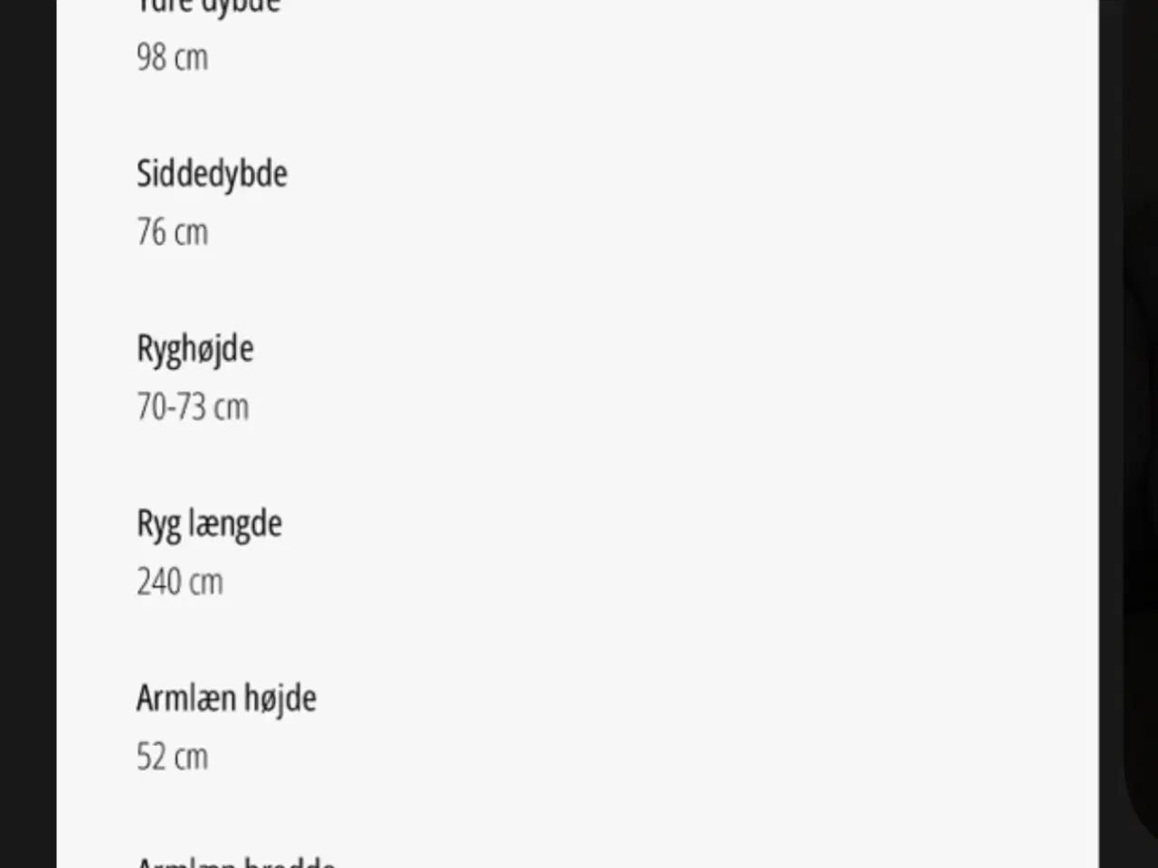 Billede 4 - Formel A sofa 