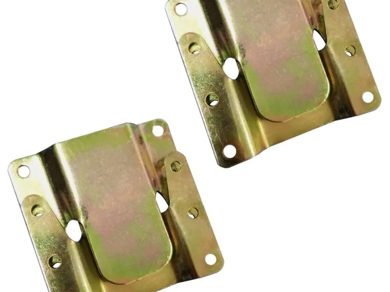 Billede 6 - Sengebord 40x30x30 cm konstrueret træ hvid