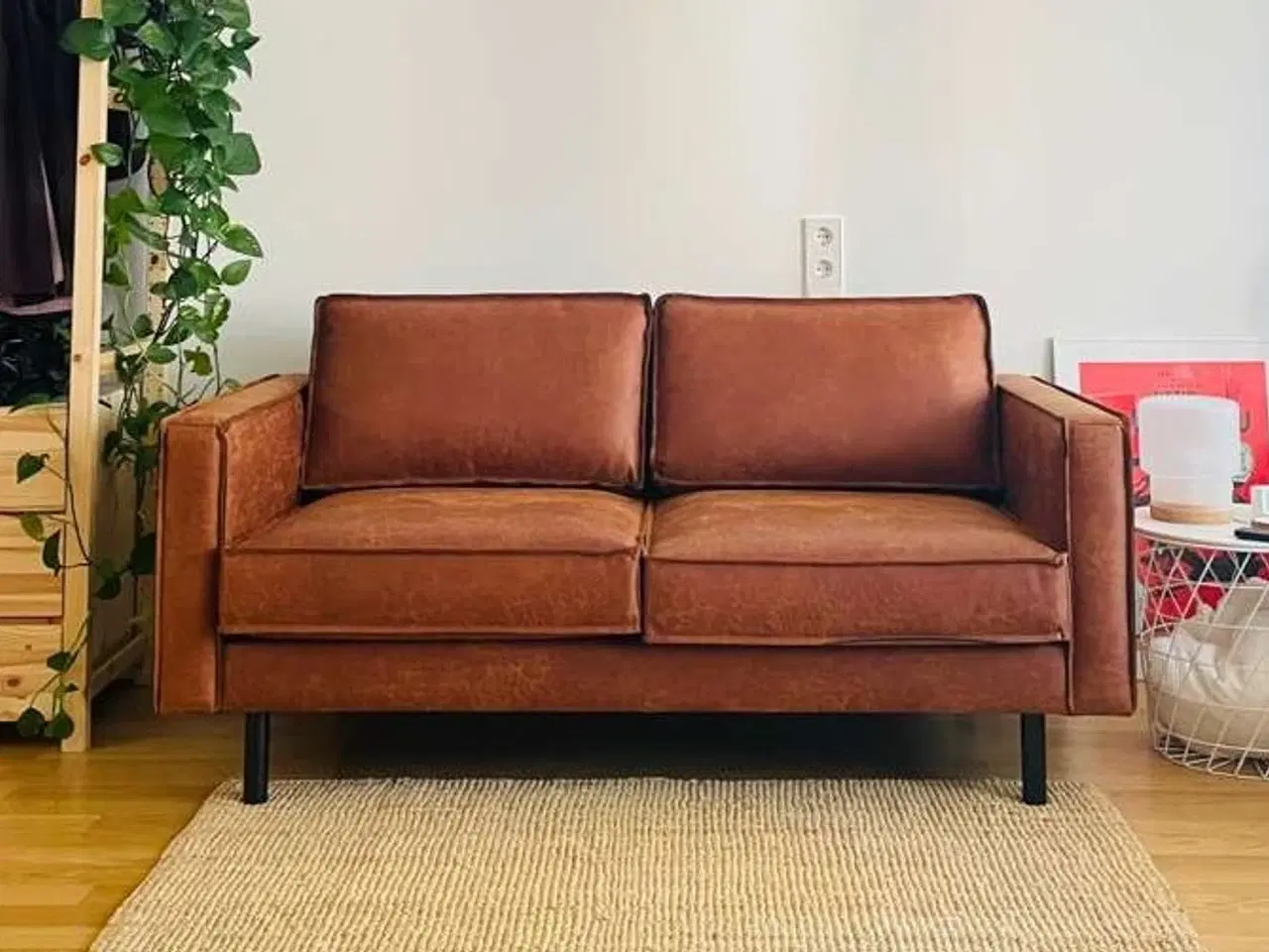Billede 1 - Lædersofa / Leather Sofa