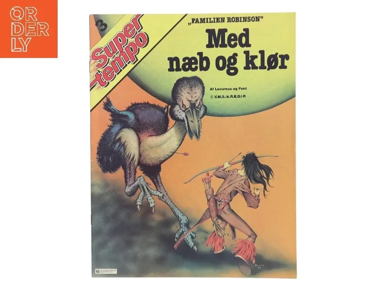 Billede 1 - Med næb og klør af Lecureux og Font (Bog)