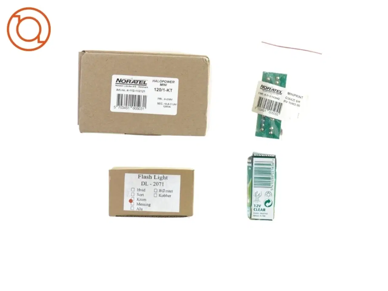 Billede 3 - Indbygnings hallogenspots med lyskilder tilUdfyld selv (str. Blandet)