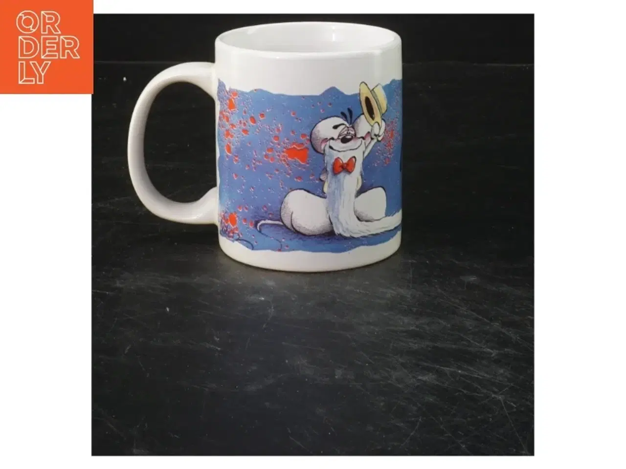 Billede 2 - Keramisk krus 'Den bedste morfar i verden' (str. 9x12 cm)