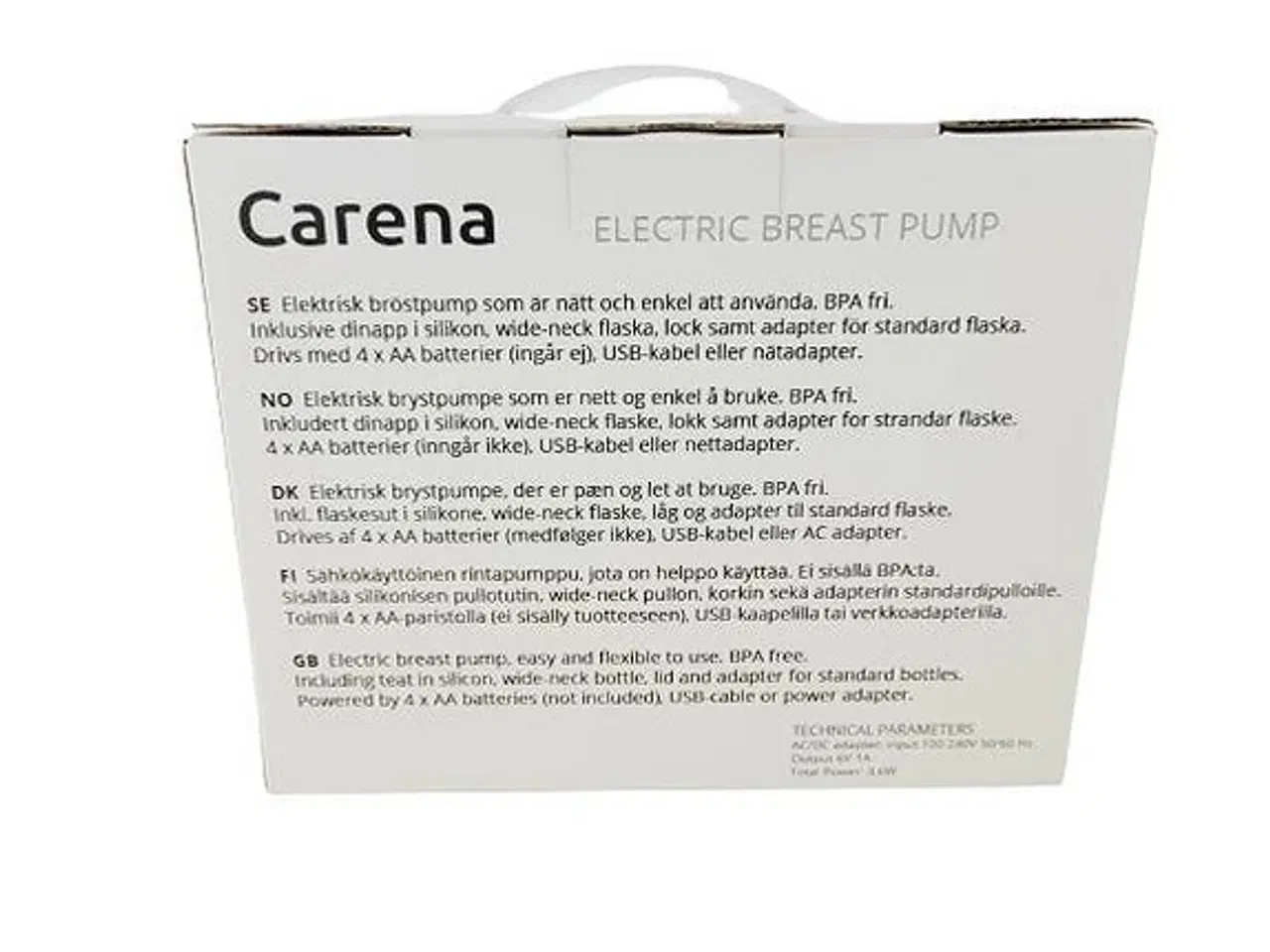 Billede 3 - Carena elektronisk brystpumpe