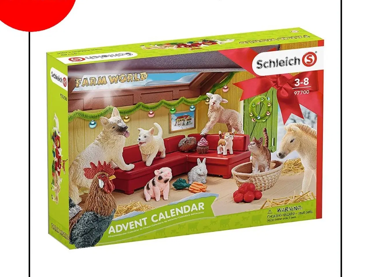 Billede 1 - Schleich 97700 Farm World Advent Calender m. 6 eks