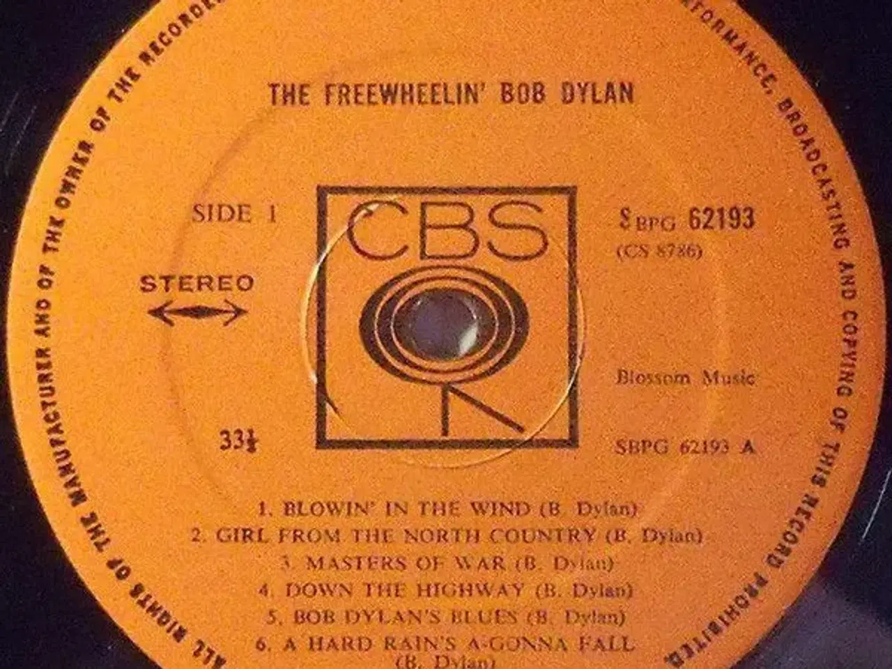 Billede 4 - Bob Dylan - The Freewheelin' Bob Dylan