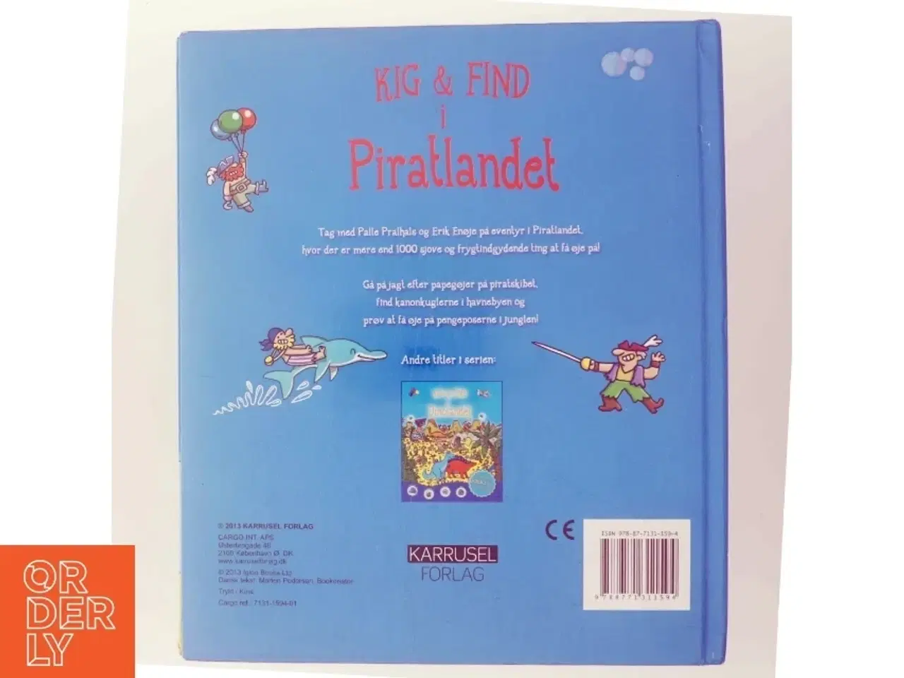 Billede 3 - Kig & Find i Piratlandet af Morten Pedersen (Bog)