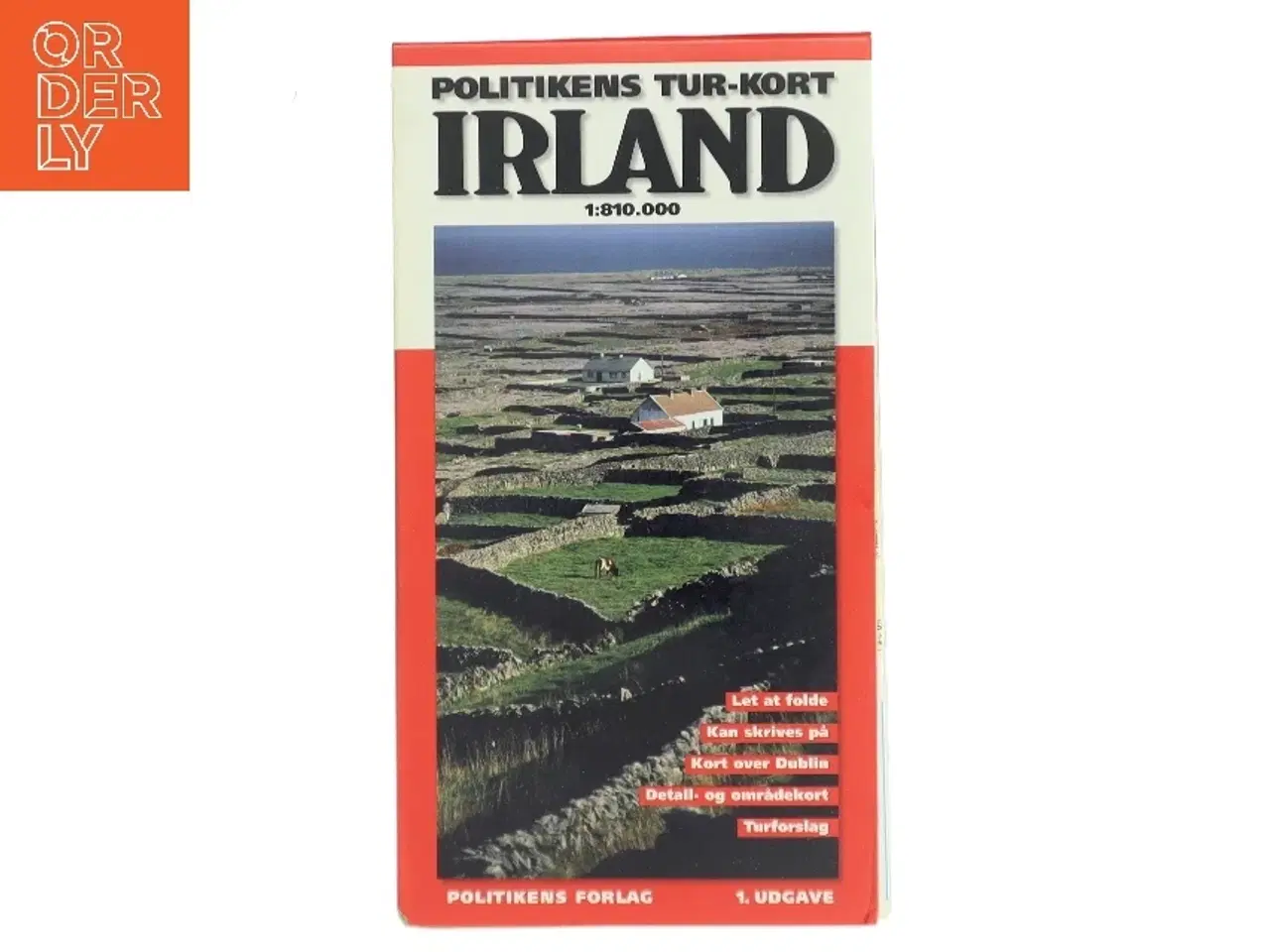 Billede 1 - Politikens Tur-kort Irland (Bog)