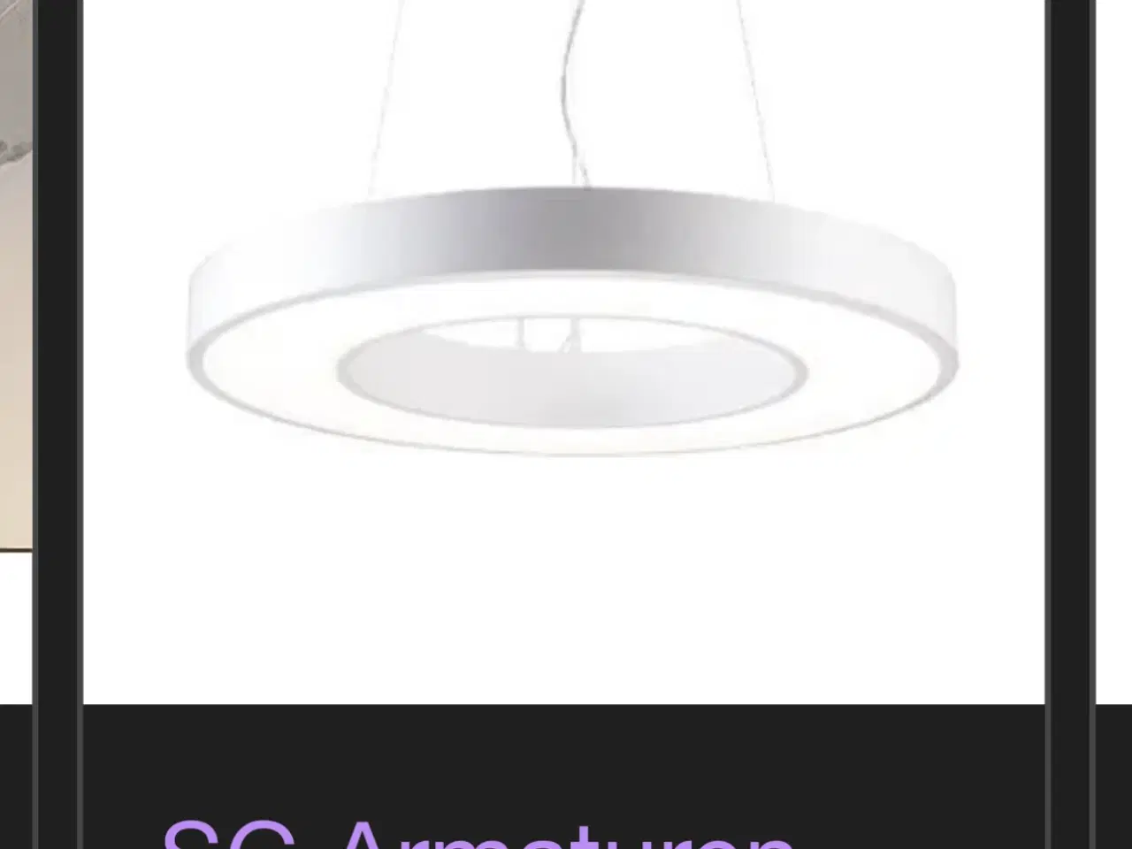 Billede 1 - SG Armaturen Maxi pendant loftlampe