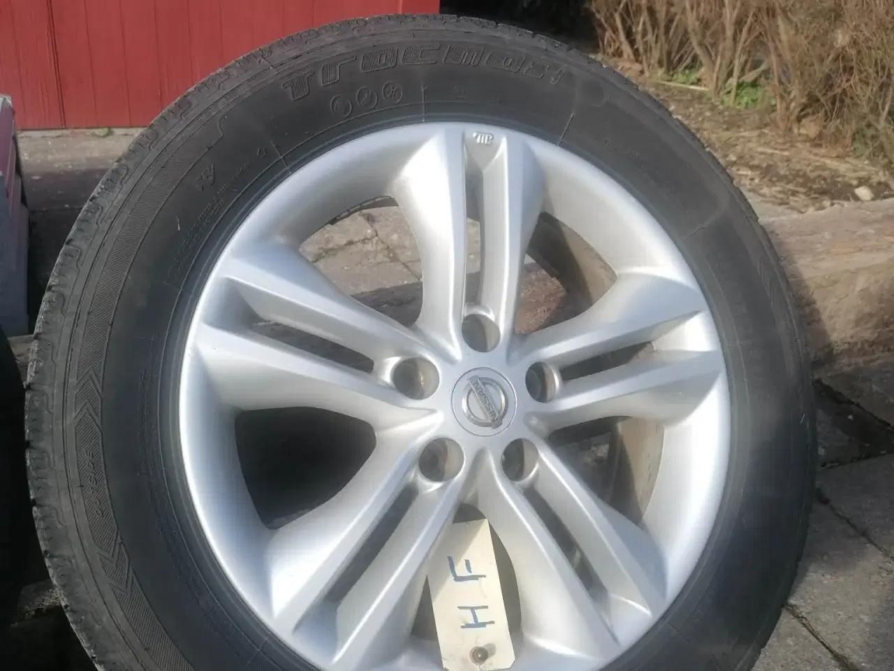 Billede 3 - Nissan Qashqai fælge M.Helårsdæk