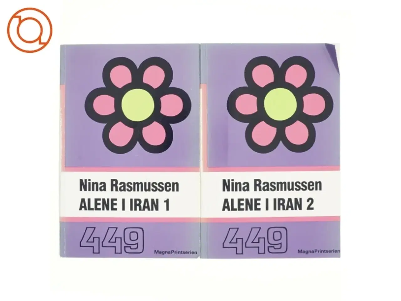 Billede 1 - Alene i Iran 1-2 af Nina Rasmussen (bog)