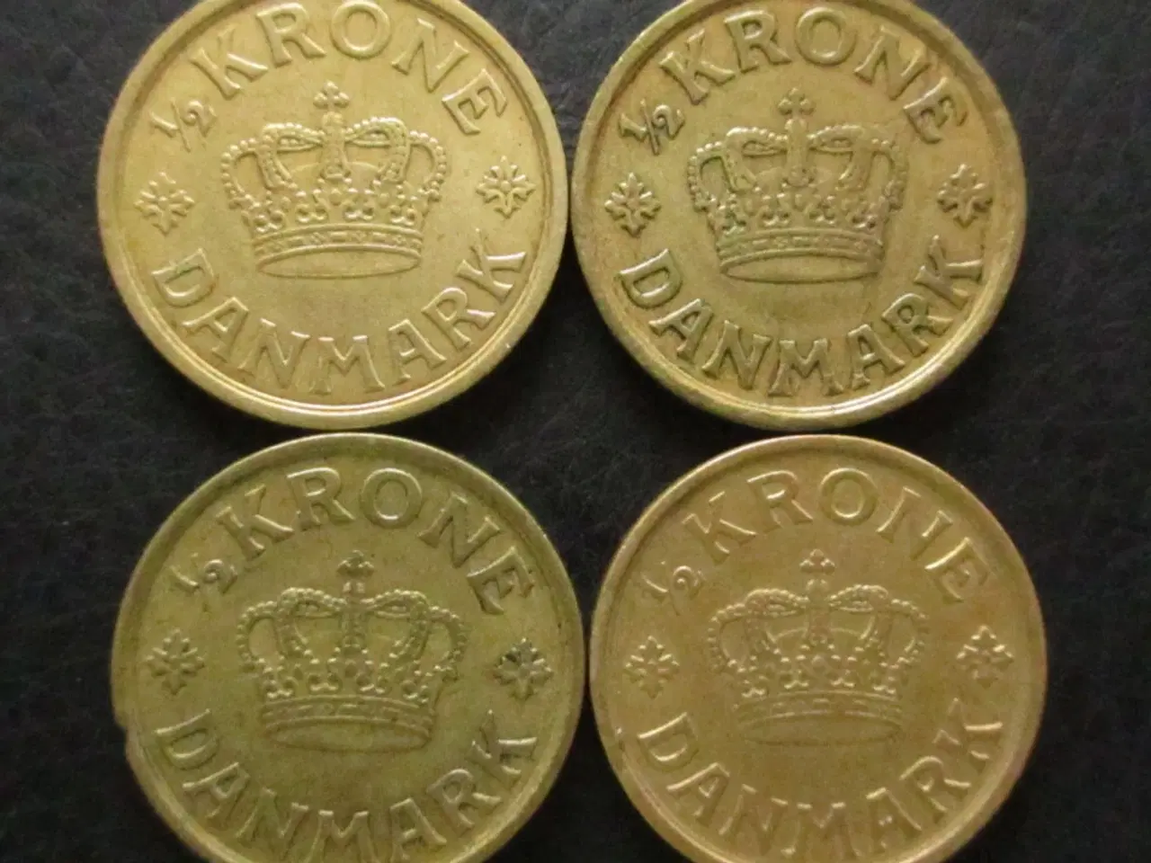 Billede 2 - 1/2 kr 1924, 1925, 1926 og 1940