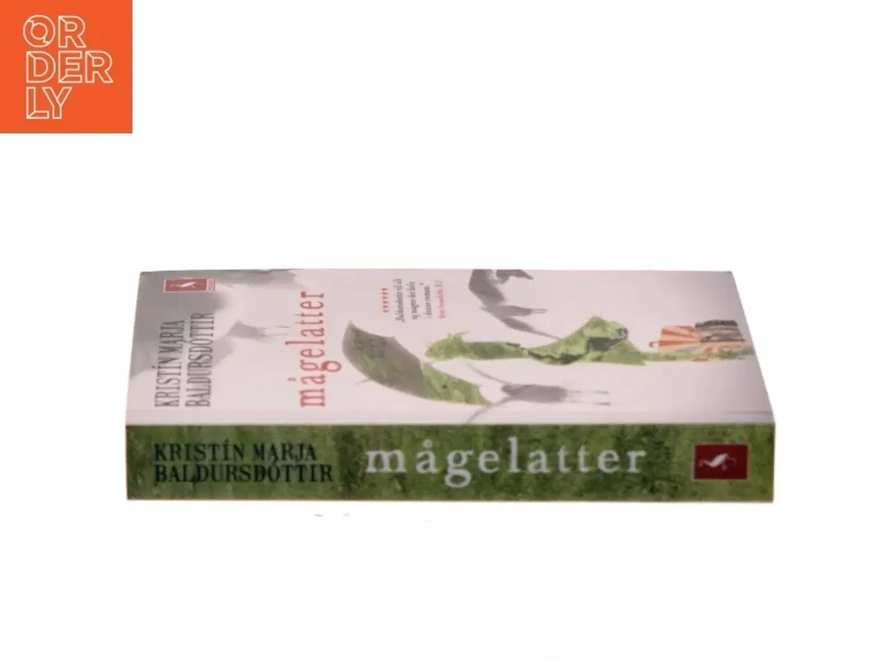 Billede 2 - Mågelatter : roman af Krist&#237;n Marja Baldursd&#243;ttir (Bog)