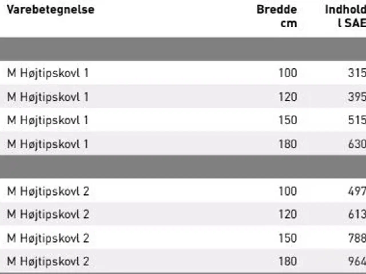 Billede 6 - JST M1 og M2 Højtipskovl