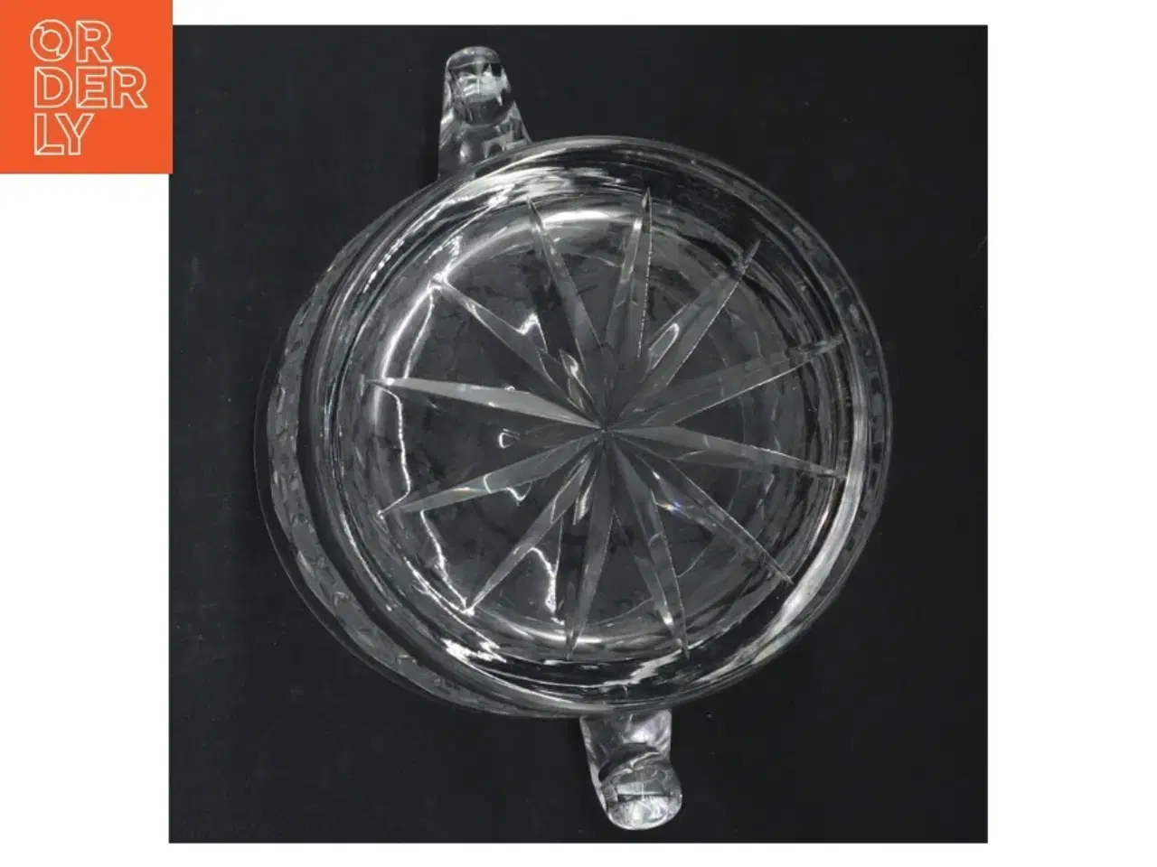 Billede 3 - Slebet glas isspand i krystalglas (str. 14 cm)