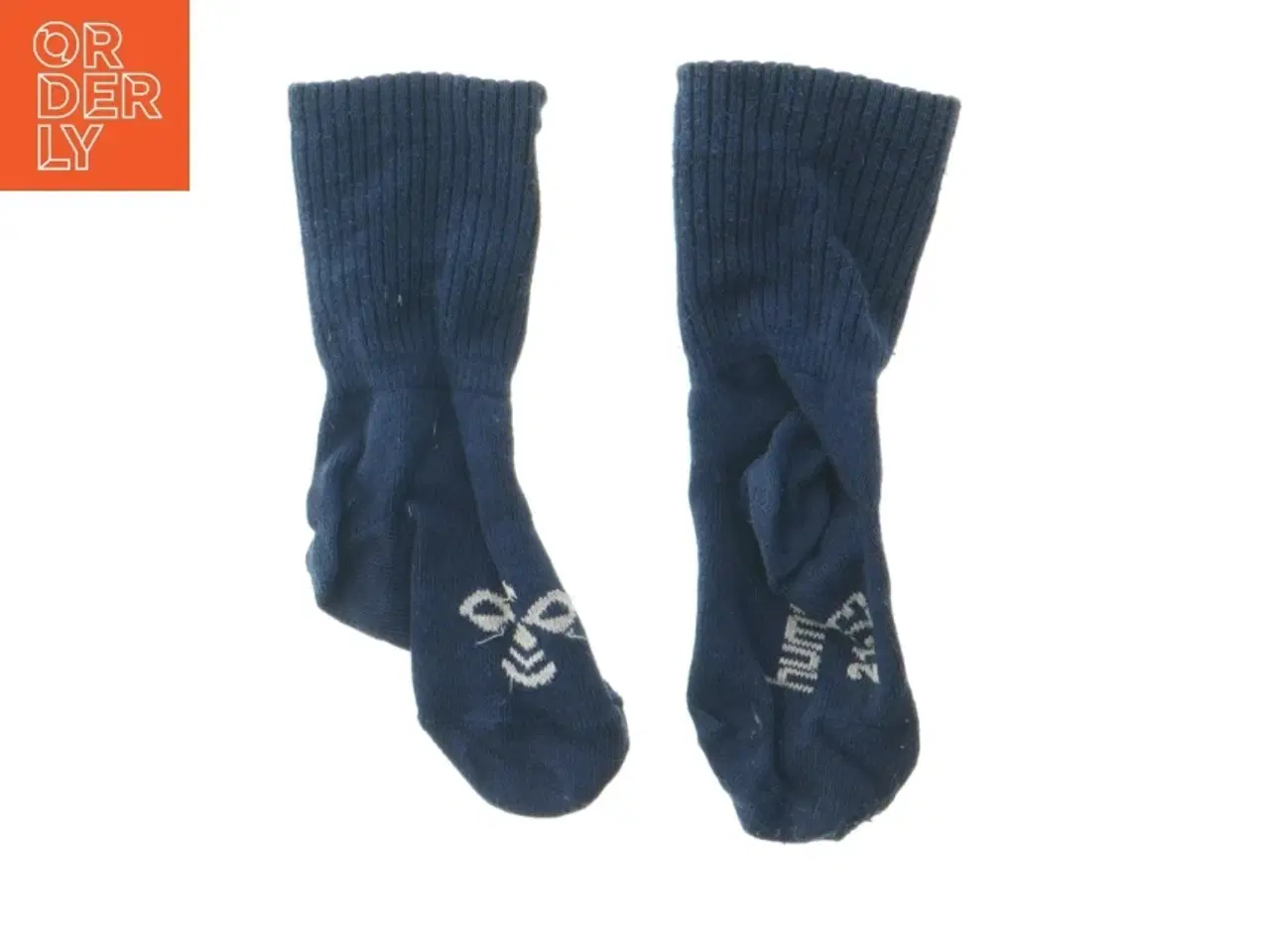 Billede 1 - Blå børn sokker fra Hummel (str. Str. 21-23)