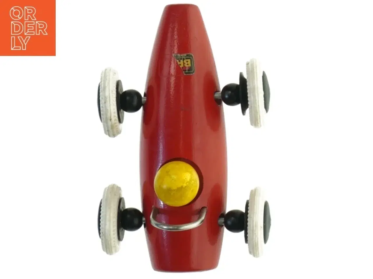 Billede 3 - Vintage rød racerbil fra Brio (str. Længde, 13 cm)
