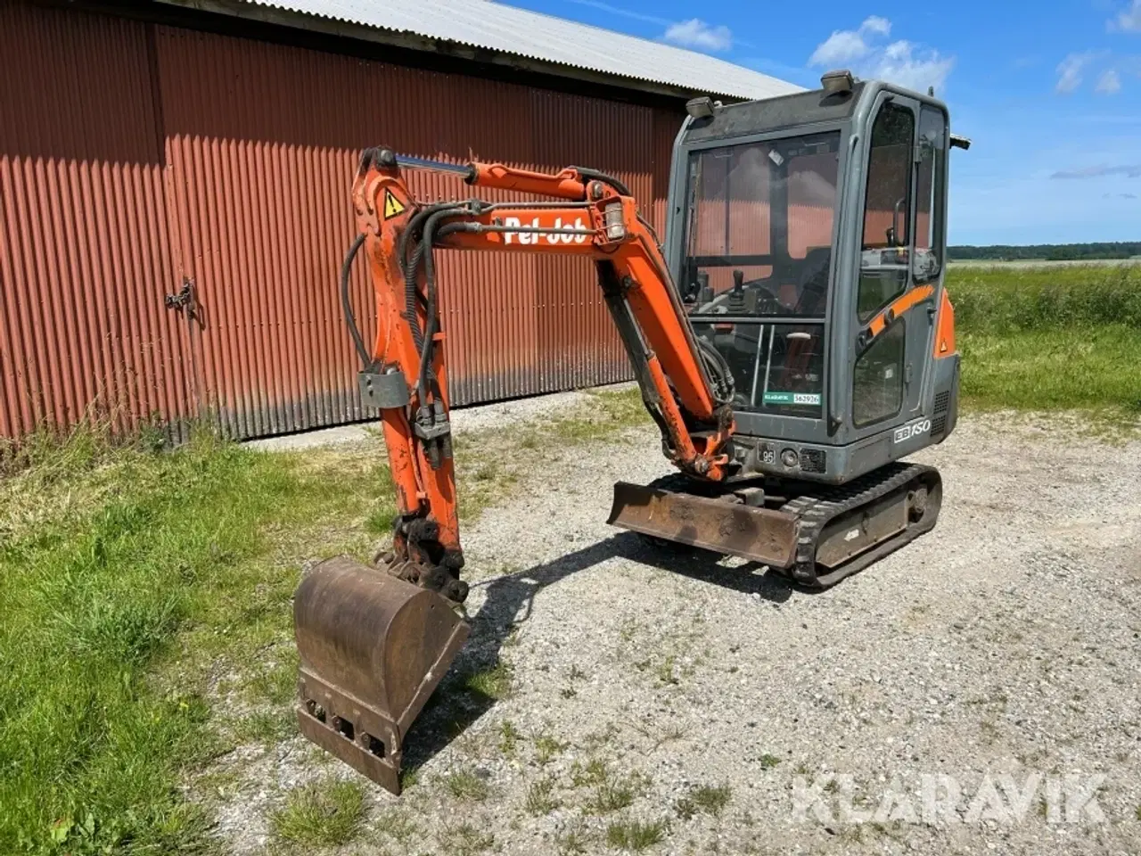 Billede 1 - Gravemaskine m. maskintrailer Pel-job EB150