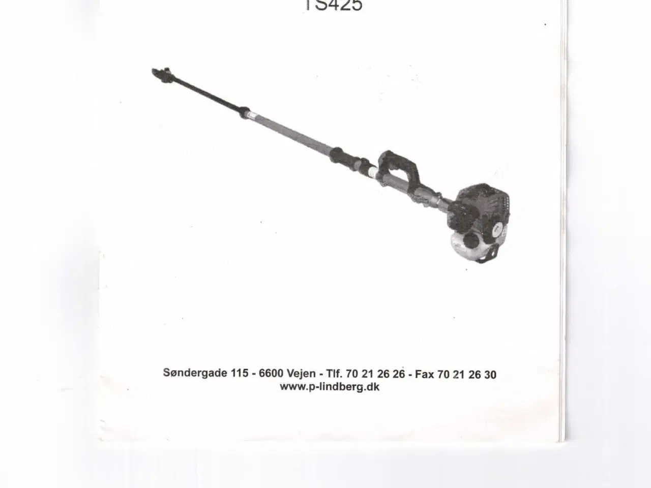 Billede 5 - Topsav med teleskopstang