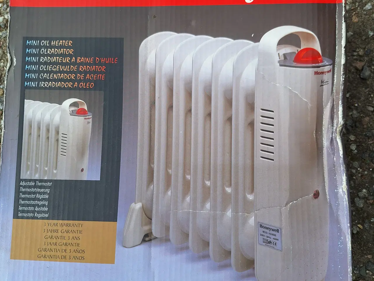 Billede 1 - Honeywell EL radiator HZ450E