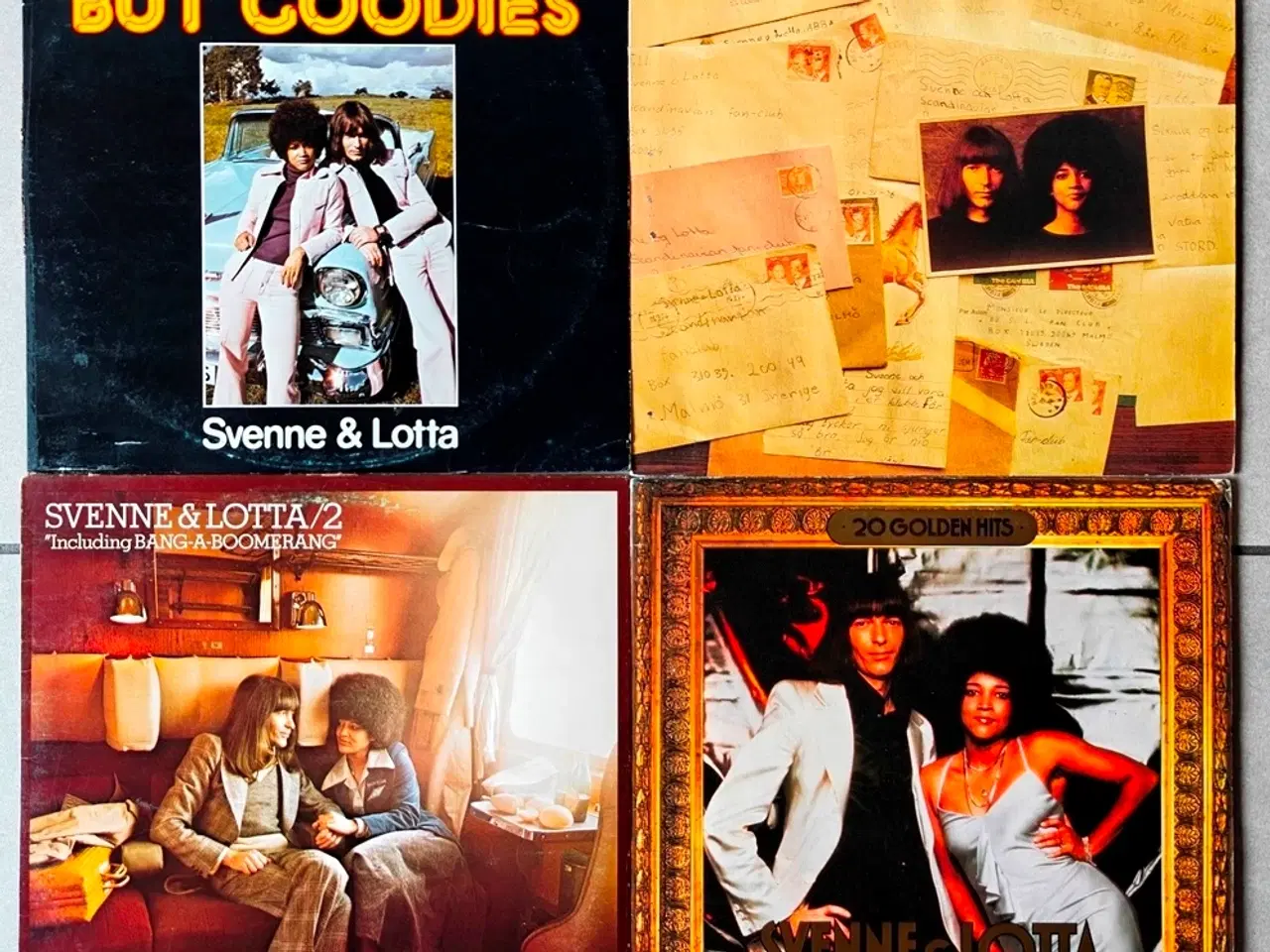 Billede 1 - 4x LP med Svenne & Lotta