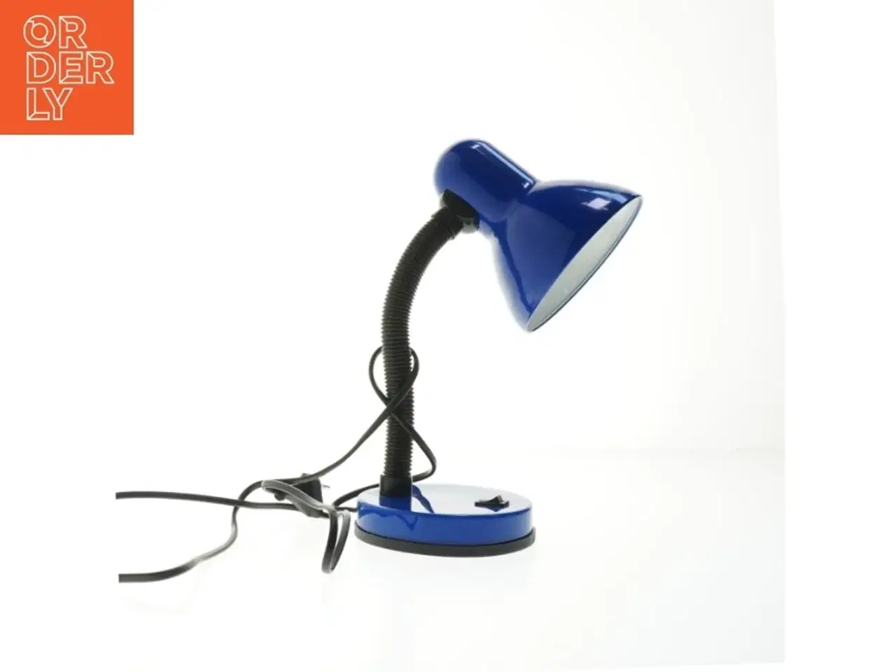 Billede 1 - Blå bordlampe (str. 29 cm)