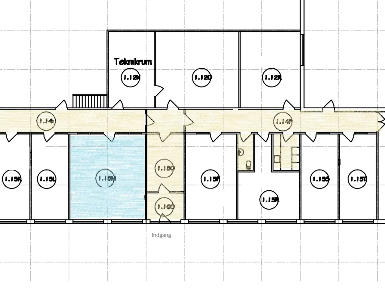 Billede 11 - 42 m2 kontorlokale med dejligt lysindfald