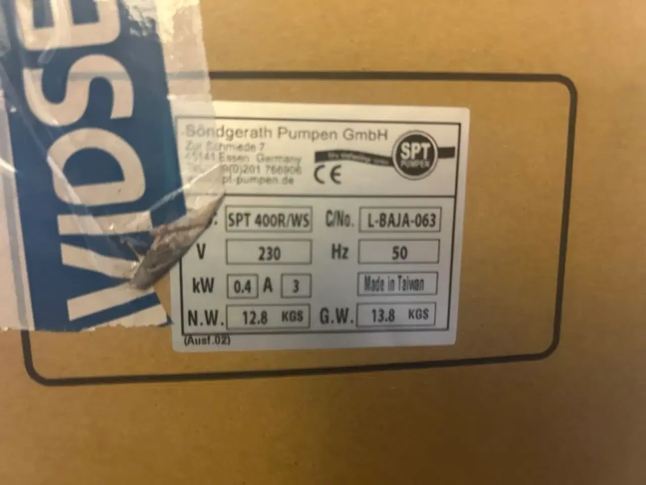Billede 3 - SPTPUMPEN Dykpumpe