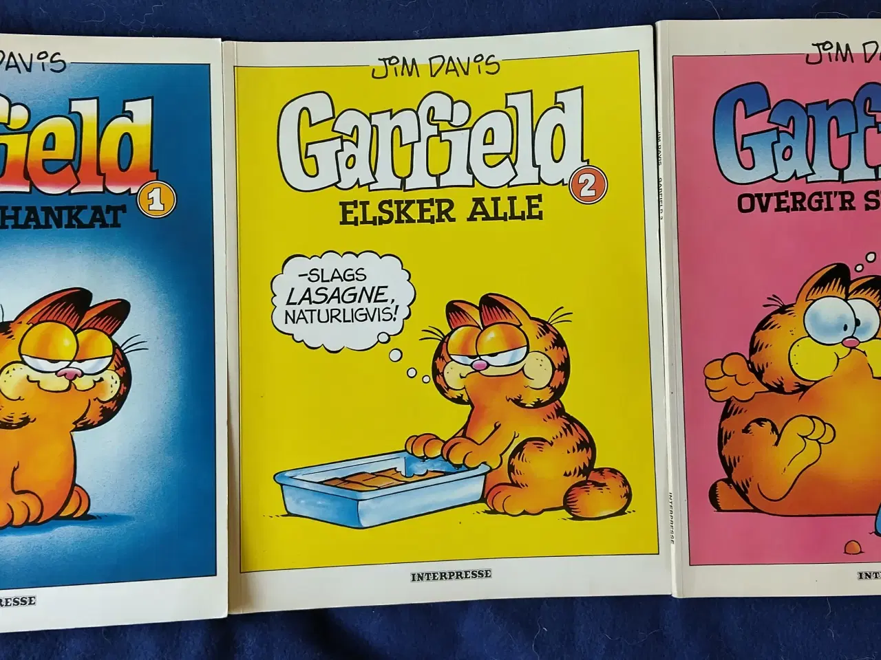 Billede 1 - 3 Stk. Garfield