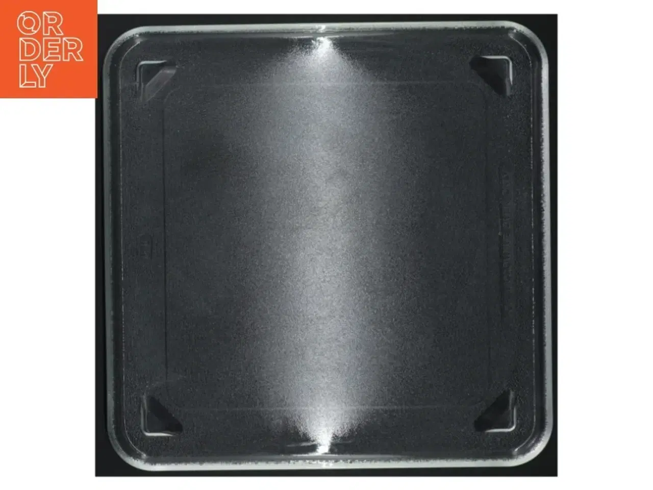 Billede 3 - Mikrobølgeovn glasfad (str. 26 x 26 cm)