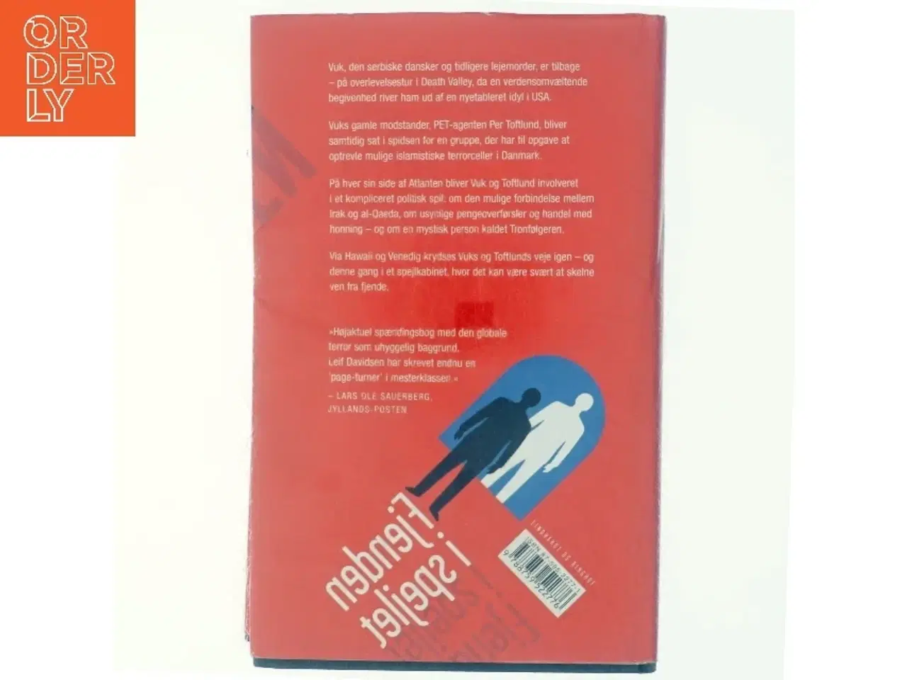 Billede 3 - Fjenden i spejlet : roman af Leif Davidsen (Bog)