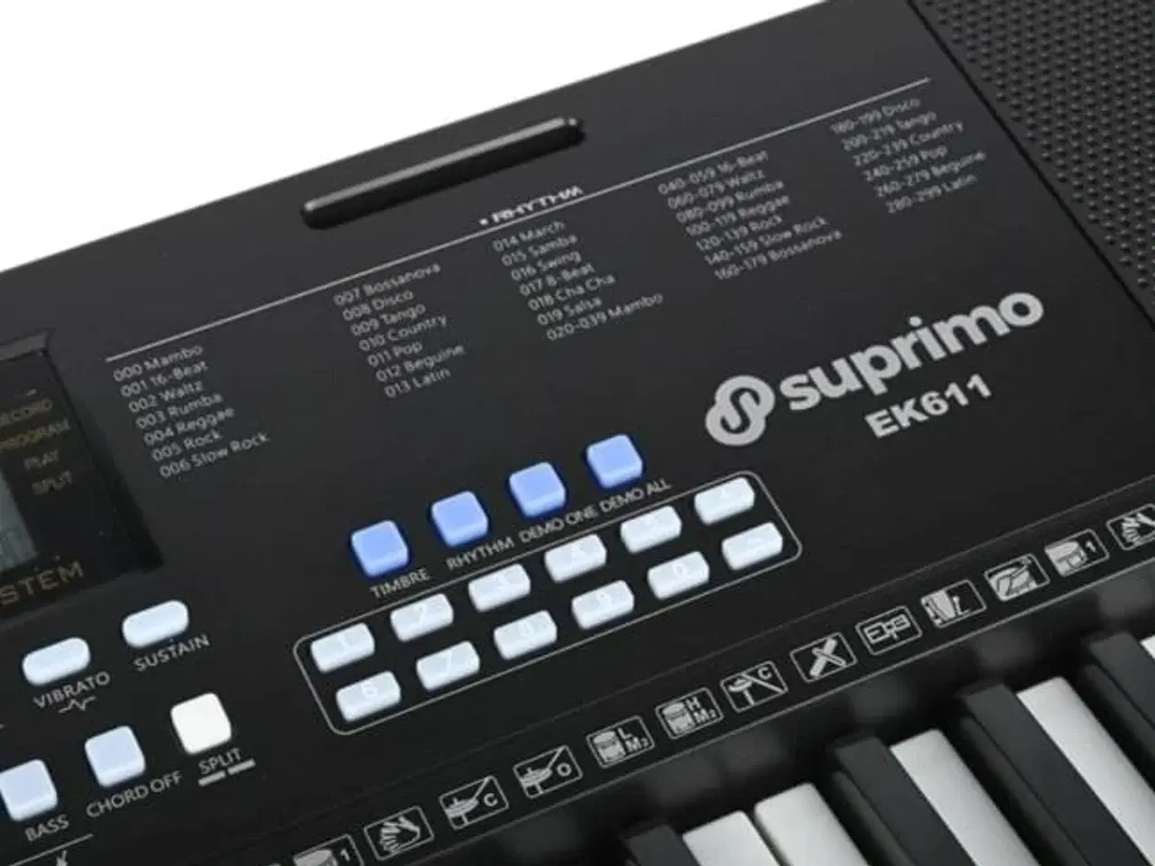 Billede 18 - Keyboard 61 tangenter til børn – SUPRIMO EK611 med læringstilstand