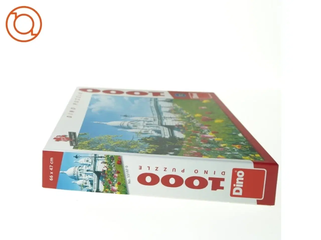 Billede 4 - Puslespil 1000 brikker fra Dino (str. 37 x 27 cm)