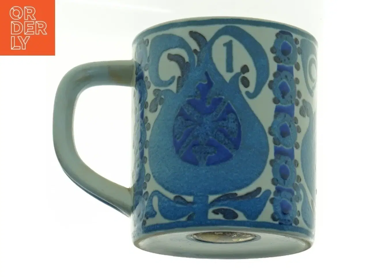 Billede 4 - Keramikkrus med kunst fra Royal Copenhagen (str. 11,5 x 10 cm)