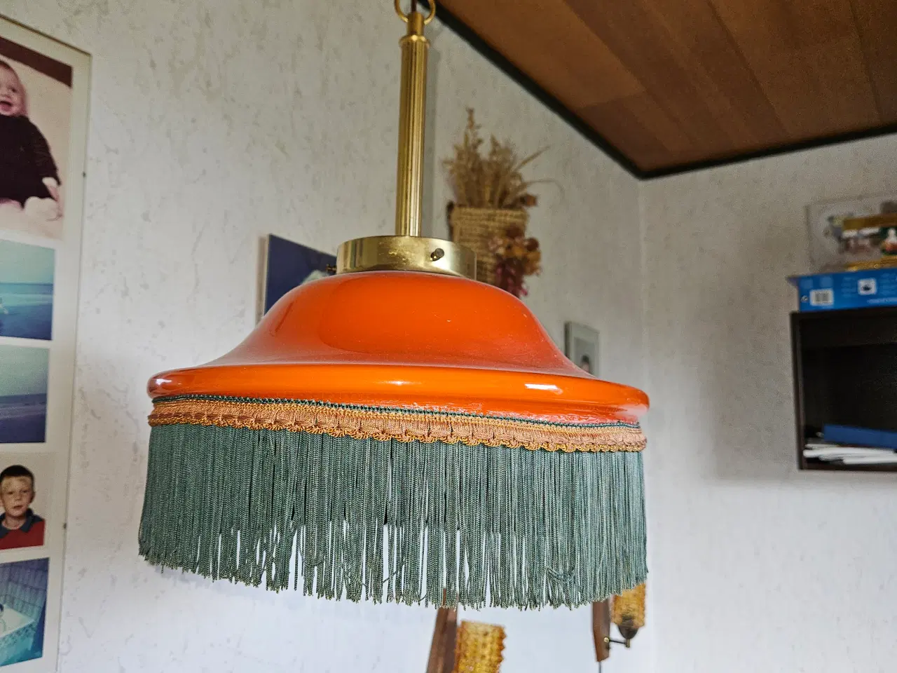 Billede 1 - Retro loftslampe