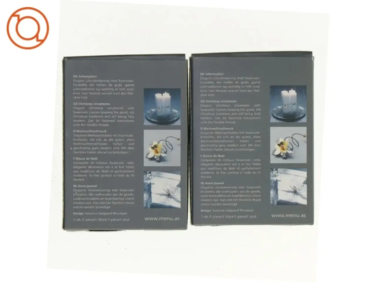 Billede 8 - Julepynt fra Menu (str. 11 x 8 cm)