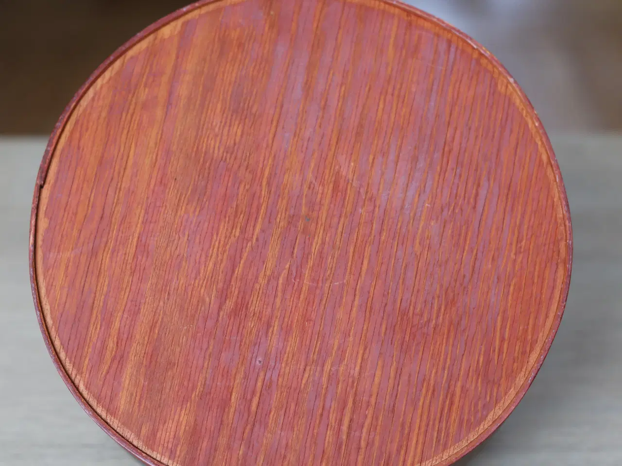 Billede 4 - Norsk rosemaling på en trækurv